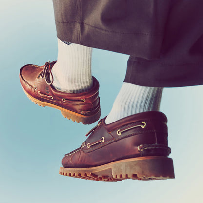 Men's Timberland® Authentic 3-Eye Lug Handsewn Boat Shoe