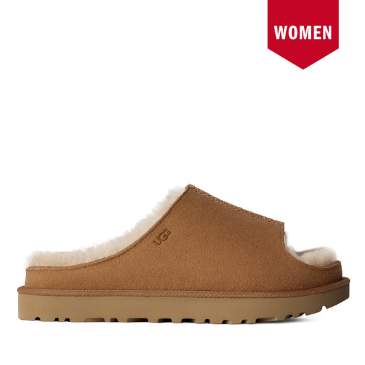 Women's UGG Greenport Slide - Chestnut
