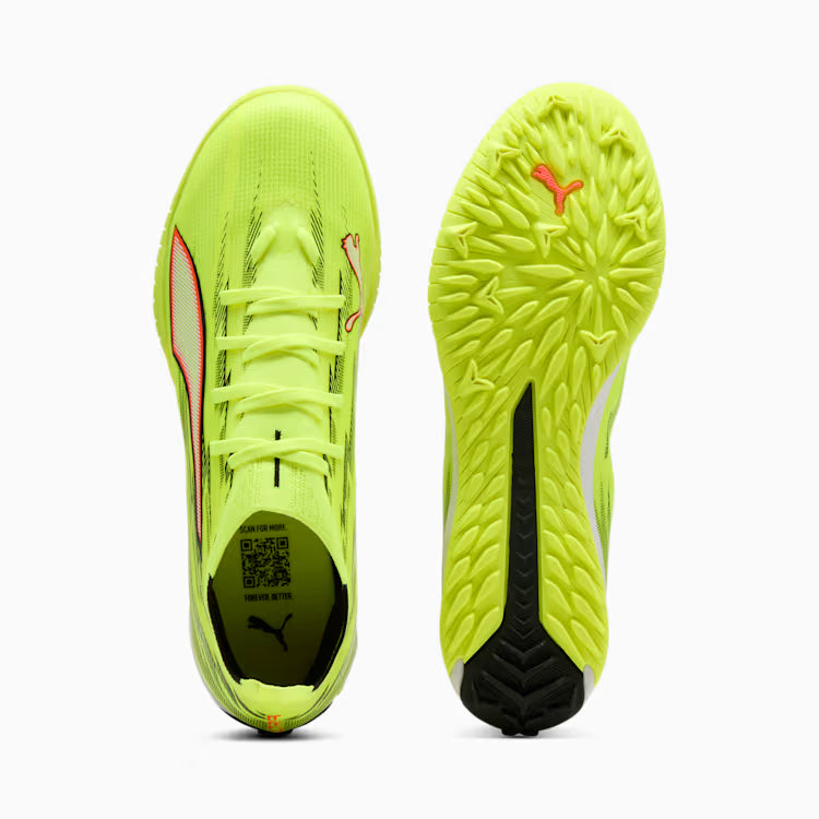 Puma Ultra 6 Match TT - Yellow Alert/Puma Black/Glowing Red/Lime Squeeze