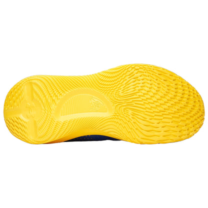 Men's Under Armour Curry 4 Low Flotro - Yellow/Blue