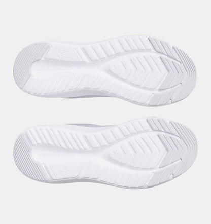 Grade School Under Armour Pursuit 4 - Halo Gray/Iridescent