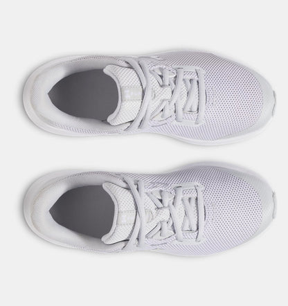 Grade School Under Armour Pursuit 4 - Halo Gray/Iridescent