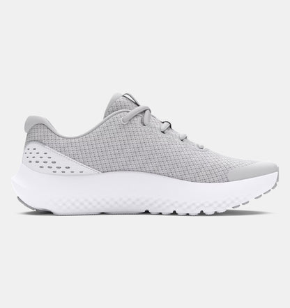 Grade School Under Armour Surge 4 - Halo Gray/White/Iridescent