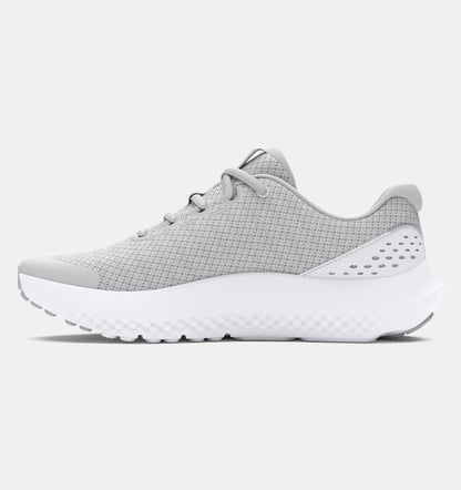 Grade School Under Armour Surge 4 - Halo Gray/White/Iridescent
