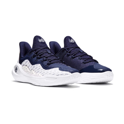 Men's Under Armour Curry 11 - Team White/Midnight Navy