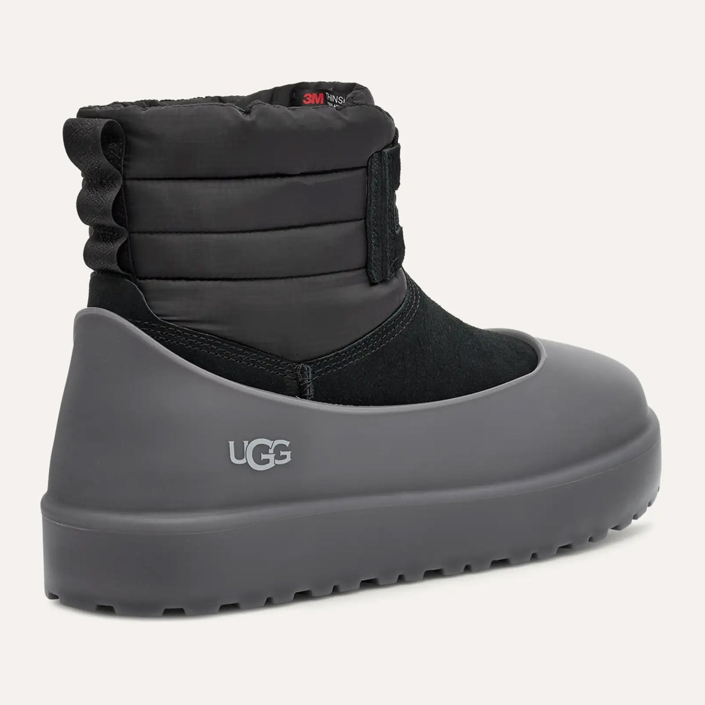 Men's Ugg Classic Mini Lace-Up Weather Boot - Black