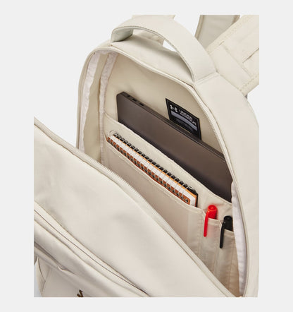 Under Armour Hustle 6.0 Pro Backpack - Summit White/Metallic Gold