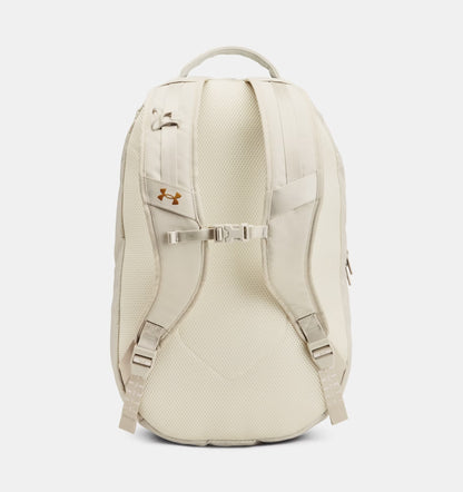 Under Armour Hustle 6.0 Pro Backpack - Summit White/Metallic Gold