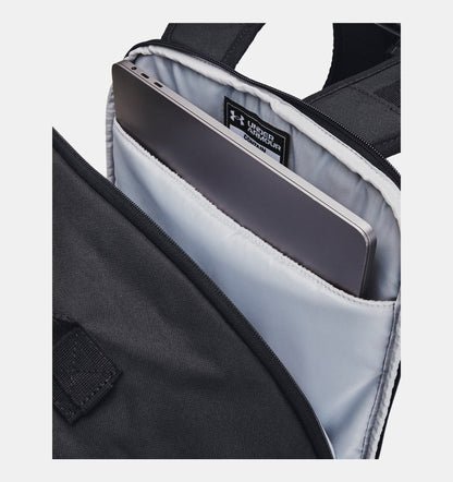 Under Armour Contain Backpack - Black/Metallic Gold