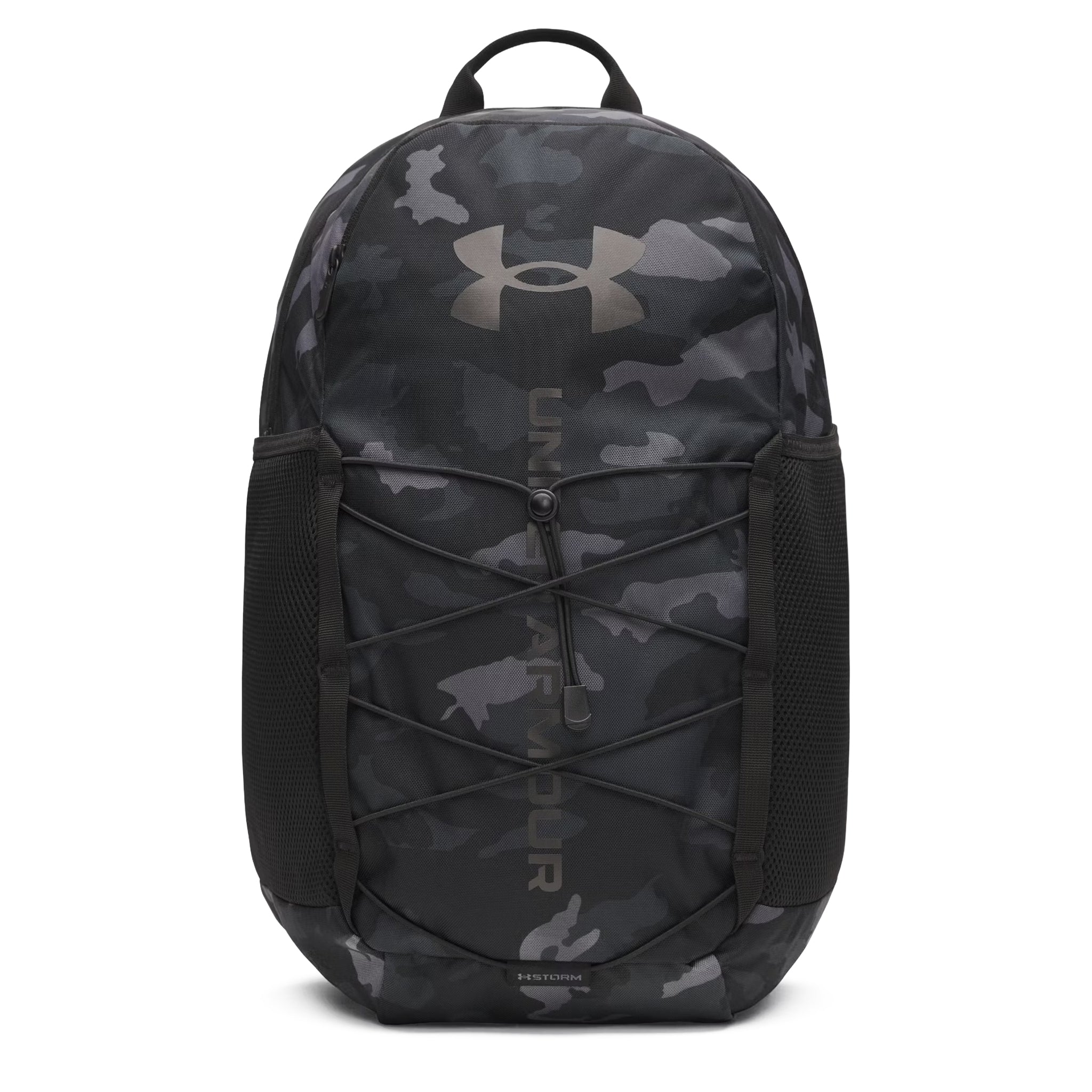 Under Armour Hustle Sport 6.0 Backpack - Black/Metallic Black
