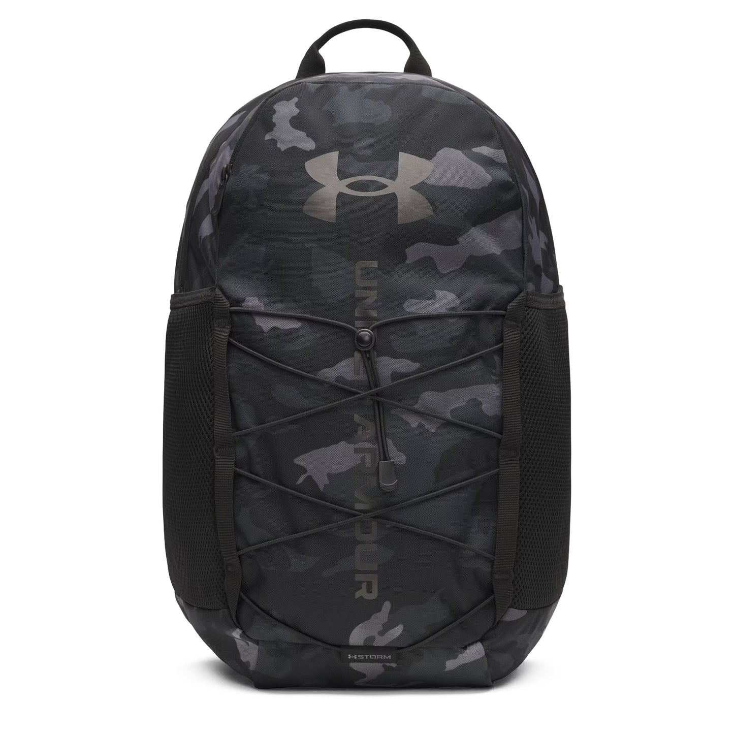 Under Armour Hustle Sport 6.0 Backpack - Black/Metallic Black