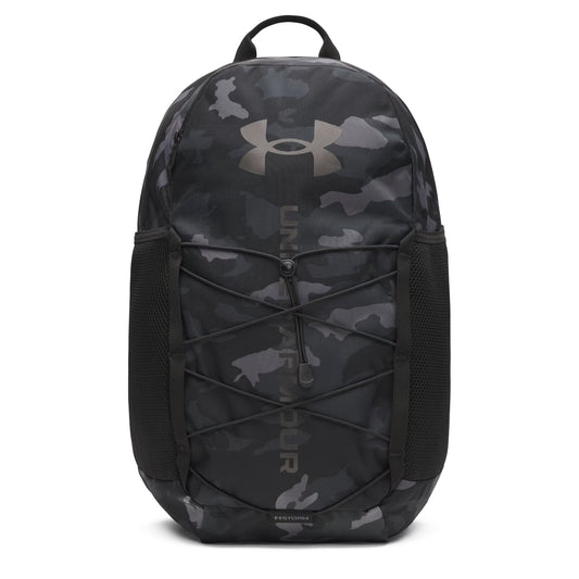 Under Armour Hustle Sport 6.0 Backpack - Black/Metallic Black