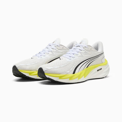 Men's Puma Velocity Nitro 4 - Puma White/Lux Lime