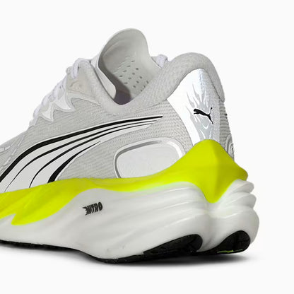 Men's Puma Velocity Nitro 4 - Puma White/Lux Lime