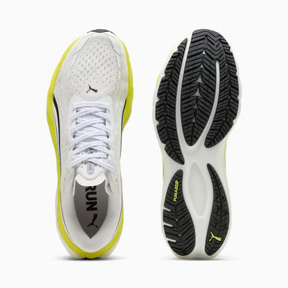 Men's Puma Velocity Nitro 4 - Puma White/Lux Lime