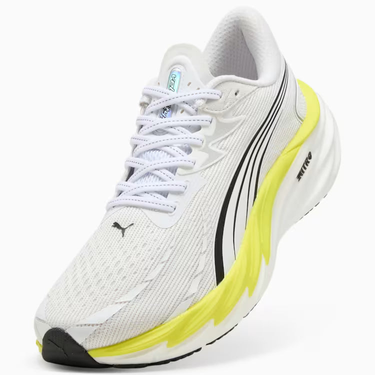 Men's Puma Velocity Nitro 4 - Puma White/Lux Lime
