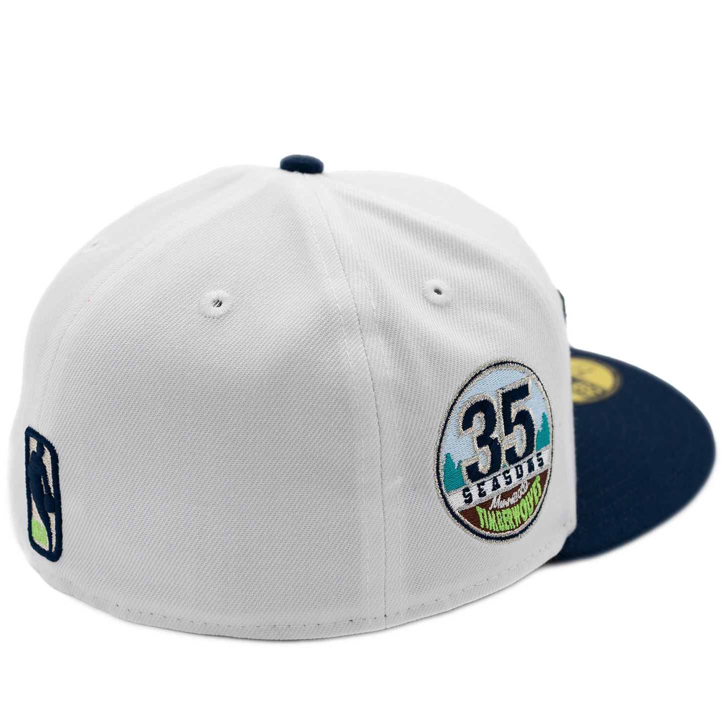 New Era Minnesota Timberwolves 59Fifty Fitted Hat - White/ Ocean