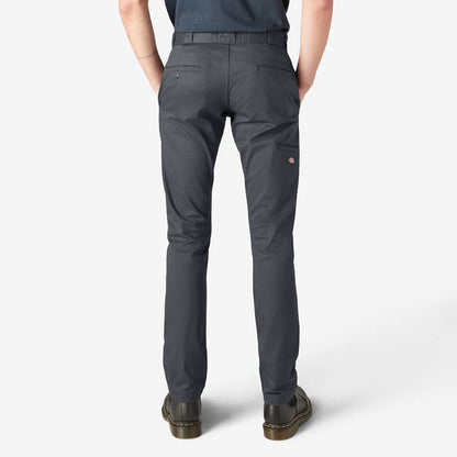Men's Dickies Skinny DBL Knee Pants - Charcoal