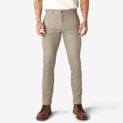 Men's Dickies Skinny DBL Knee Pants - Desert Sand
