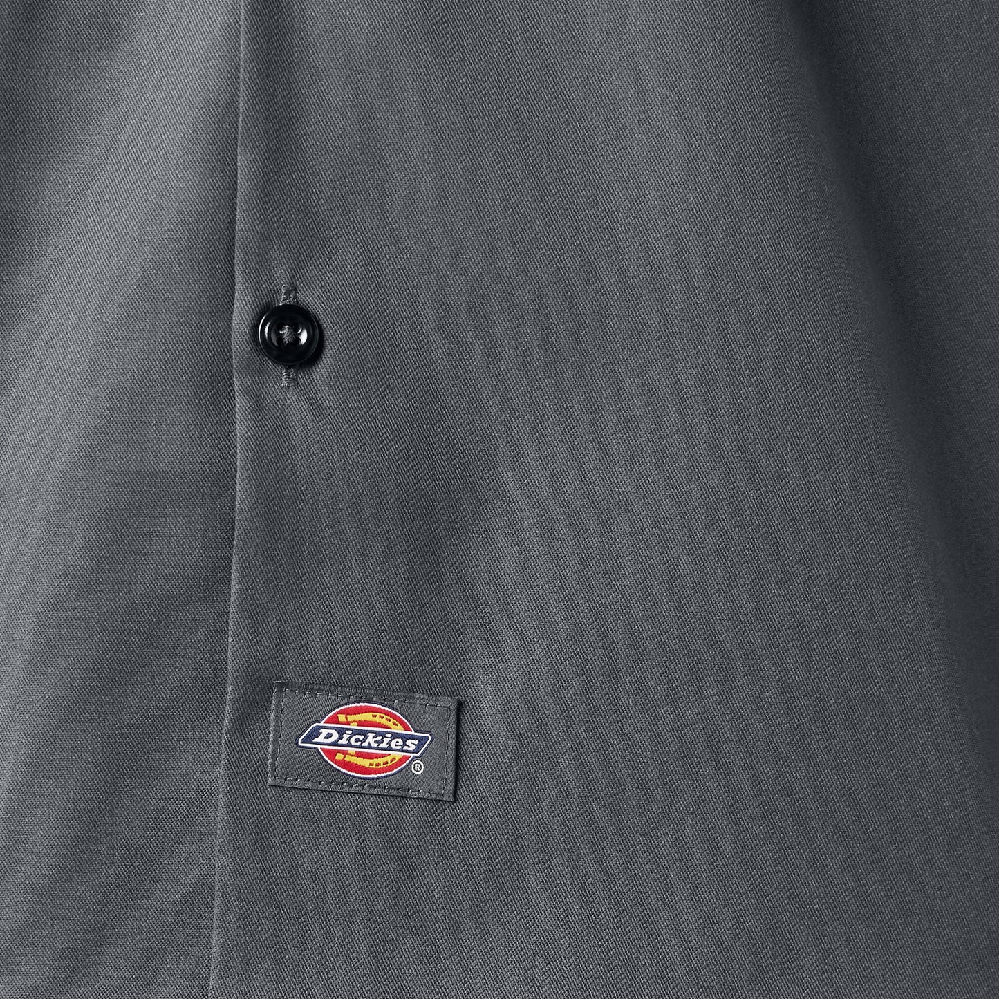 Men's Dickies Slim Fit FLEX Twill Work Shirt - Charcoal