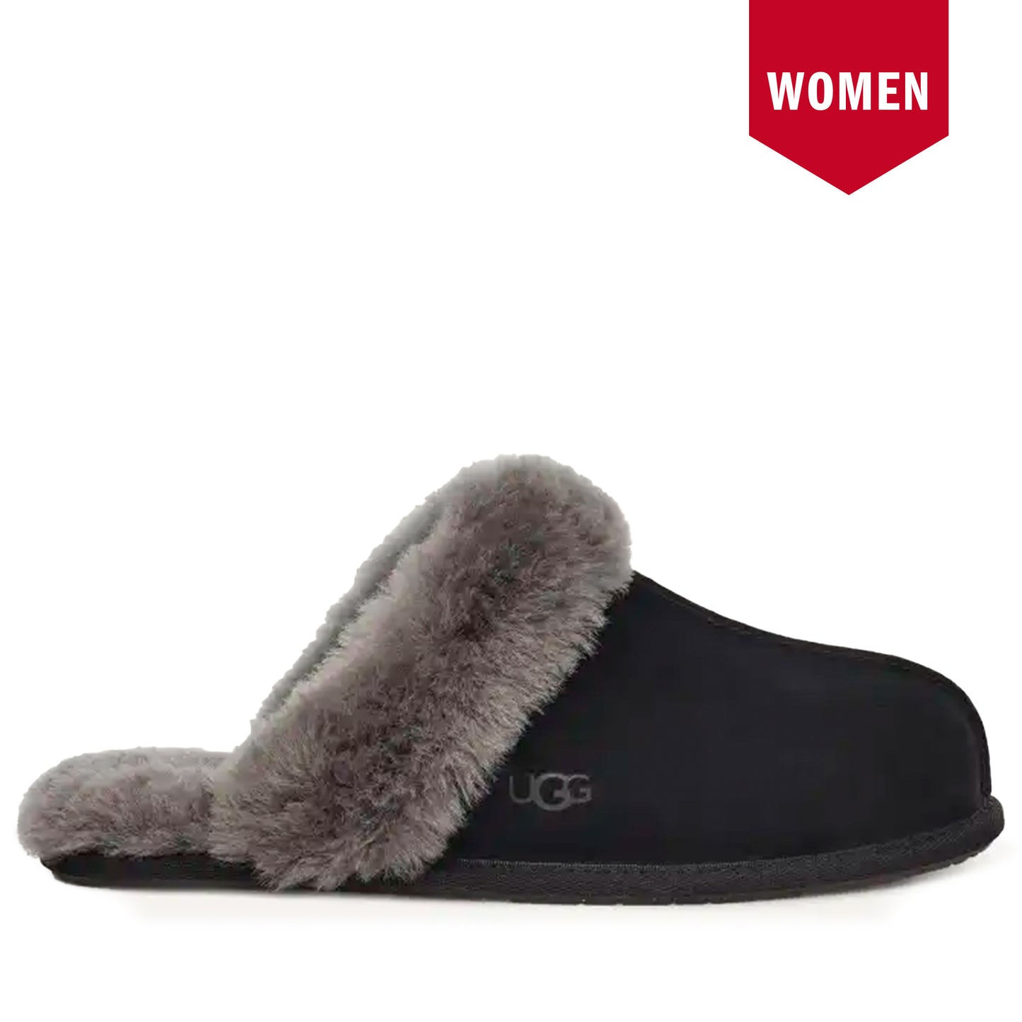 Women's UGG Scuffette II - Black Black Grey