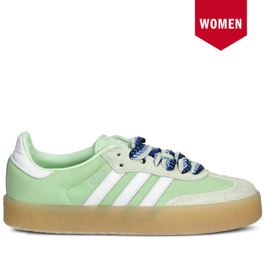 Women's Adidas Sambae - Green/White Wonder