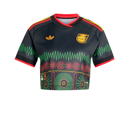 Women´s Adidas Jamaica 26 x Bob Marley Away Cropped Jersey