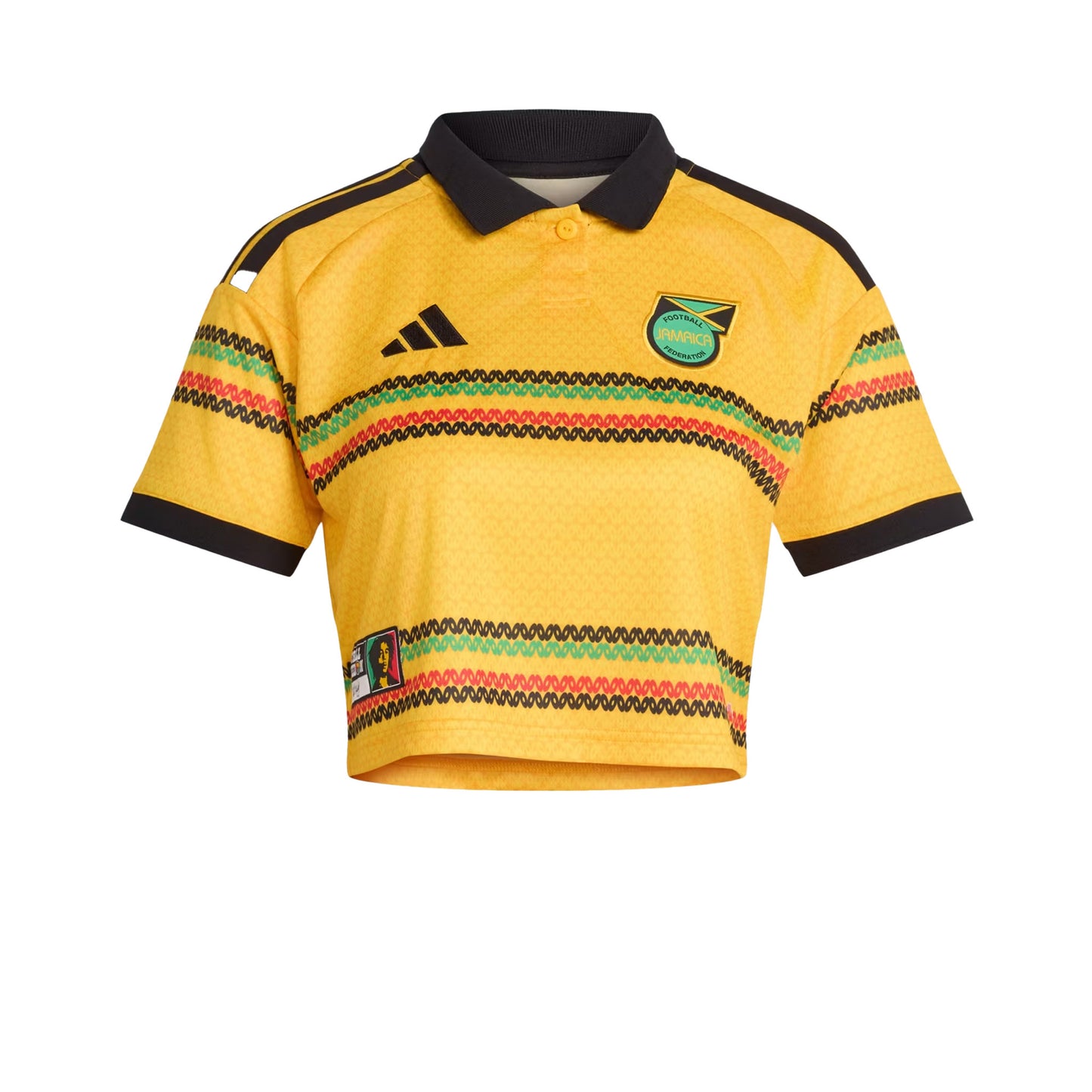 Women´s Adidas Jamaica 26 x Bob Marley Home Cropped Jersey