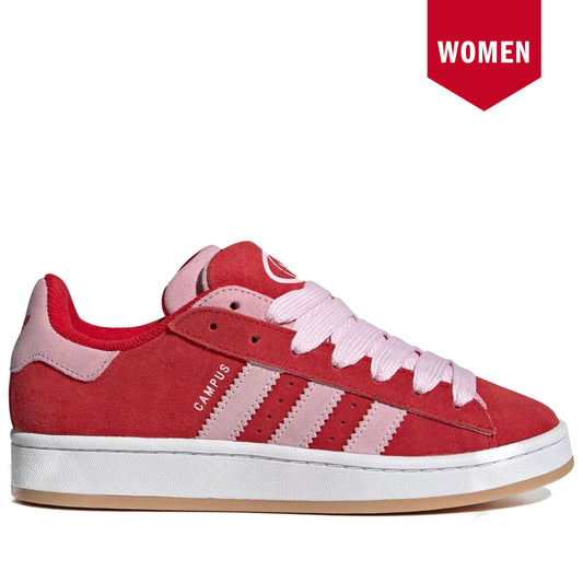 Adidas Sneakers red Women's Adidas Campus 00S - Better Scarlet/Clear Pink/Cloud White