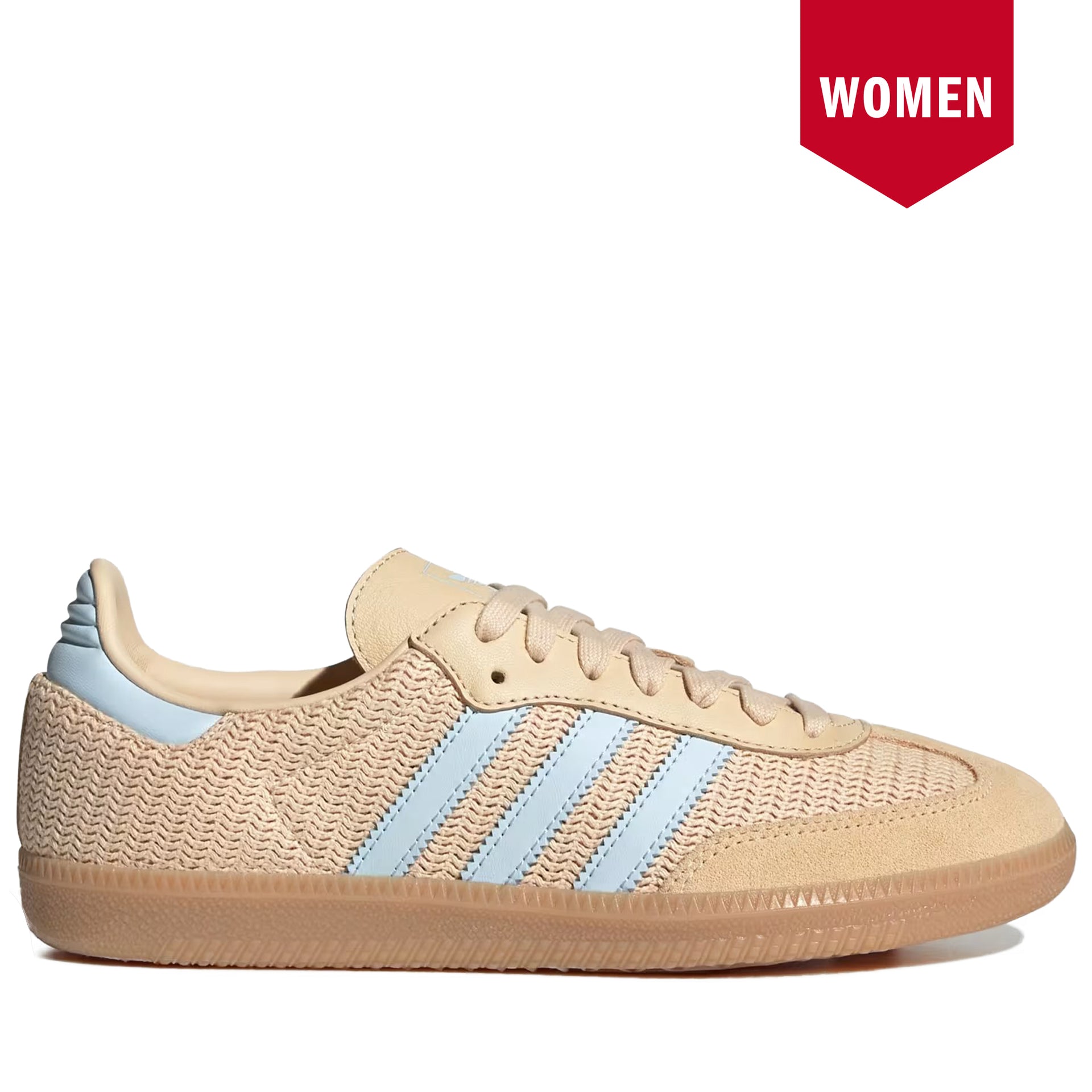 adidas gazelle silver green womens adidas JP5330 Samba OG Maroon Sand Strata Pony Womens Lifestyle Shoe main image 1