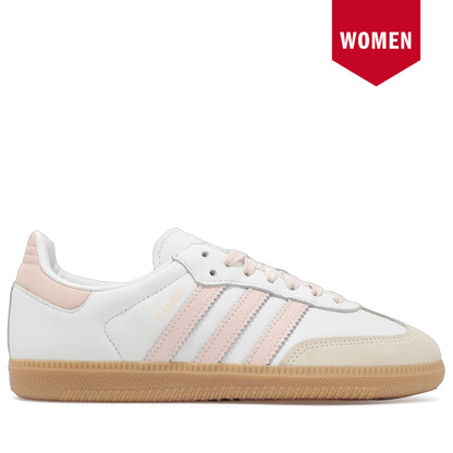 Women's Adidas Samba OG White Wonder Quartz Gum