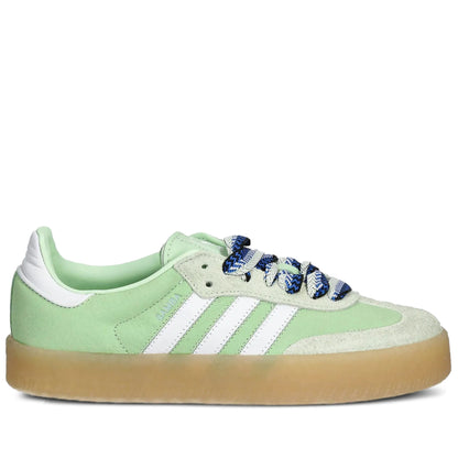 Women's Adidas Sambae - Green/White Wonder