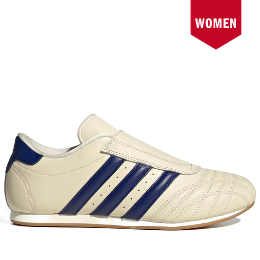 Women's Adidas Taekwondo Shoes - Cream White/Victory Blue/Gum
