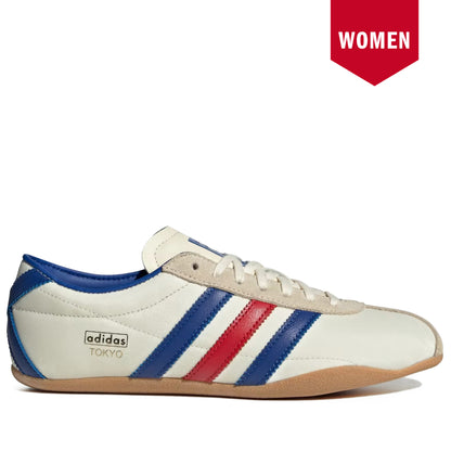 Women's Adidas Tokyo Shoes Cream White Royal Blue Gum