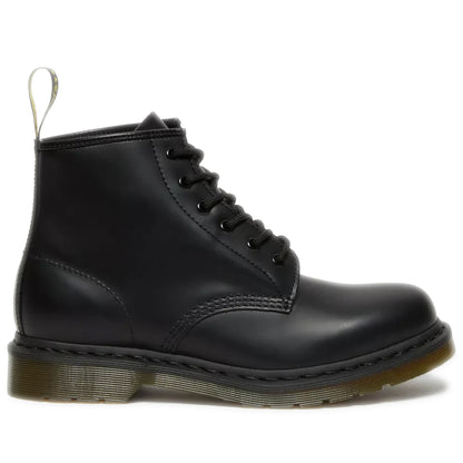 Women's Dr. Martens 101 Smooth Leather Ankle Boots - Black Smooth