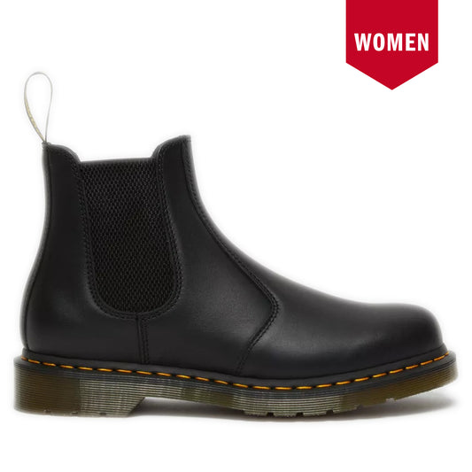 Women's Dr. Martens 2976 Nappa Leather Chelsea Boots - Black Nappa