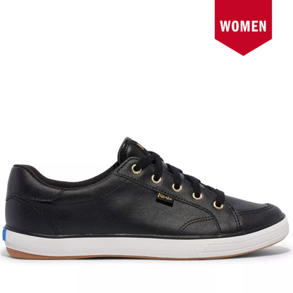 Women's Keds Center III Leather - Black