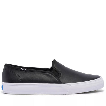 Women's Keds Double Decker Leather - Black