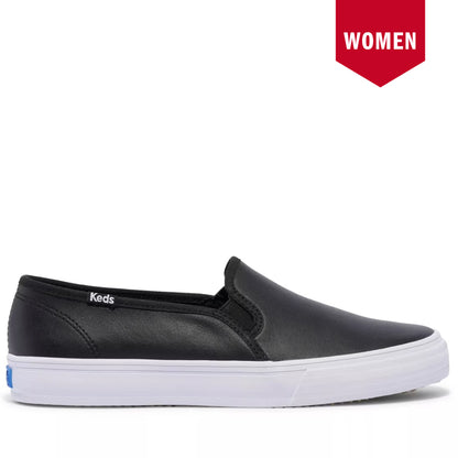 Women's Keds Double Decker Leather - Black