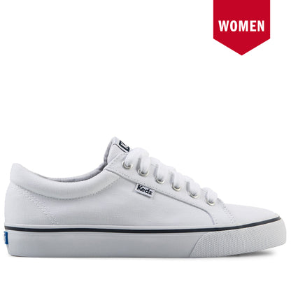 Women's Keds Jump Kick Canvas - White/Navy