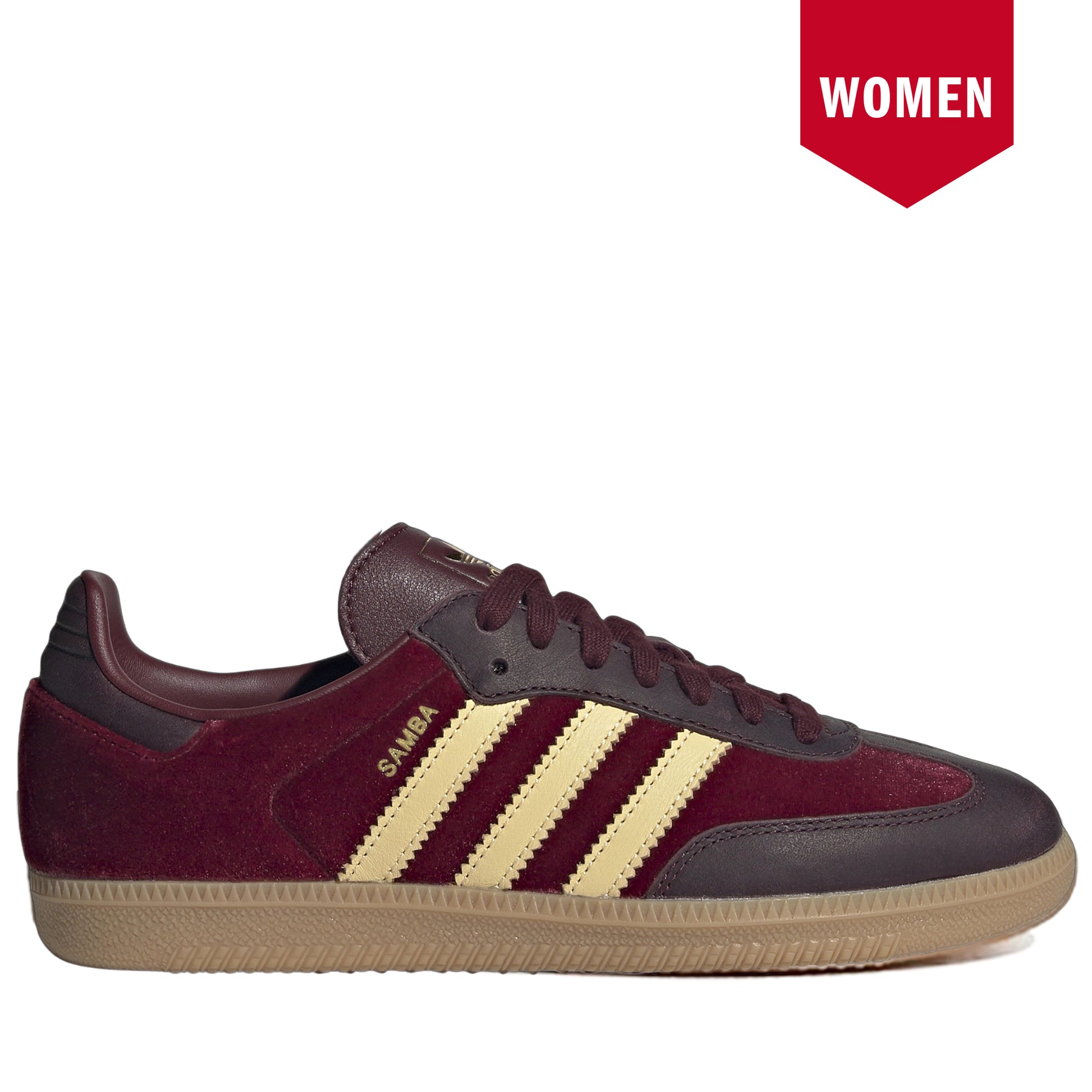 adidas Samba OG Shadow Red Velvet (Women's) adidas Samba OG Shadow Red Velvet (Women's)