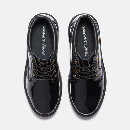 Women´s Timberland Patent Leather Stone Street Platform Chukka - Black