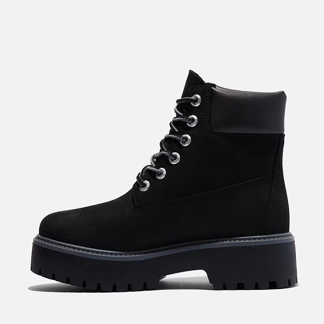 Women's Timberland Stone Street 6 Inch Waterproof Platform - Jet Black