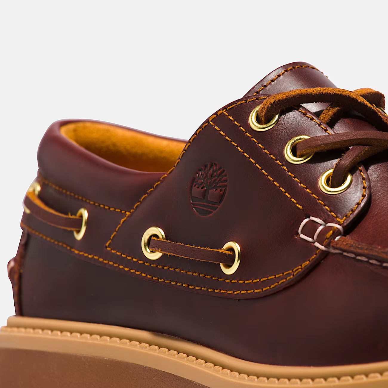 Women's Timberland Stone Street Platform Boat - Rootbeer