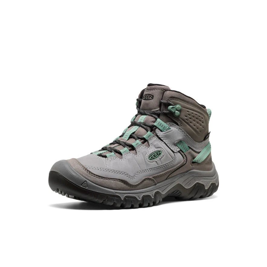 Women's Keen Targhee IV Waterproof Hiking Boot - Alloy / Granite Green