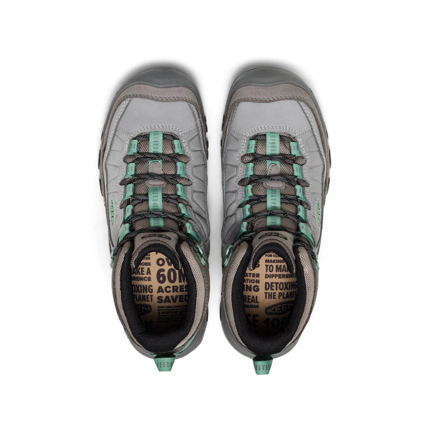 Women's Keen Targhee IV Waterproof Hiking Boot - Alloy / Granite Green