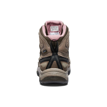 Women's Keen Targhee IV Waterproof Hiking Boot - Brindle/Nostalgia Rose