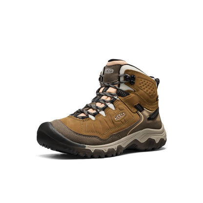 Women's Keen Targhee IV Waterproof Hiking Boot - Coyote/Peach Fuzz