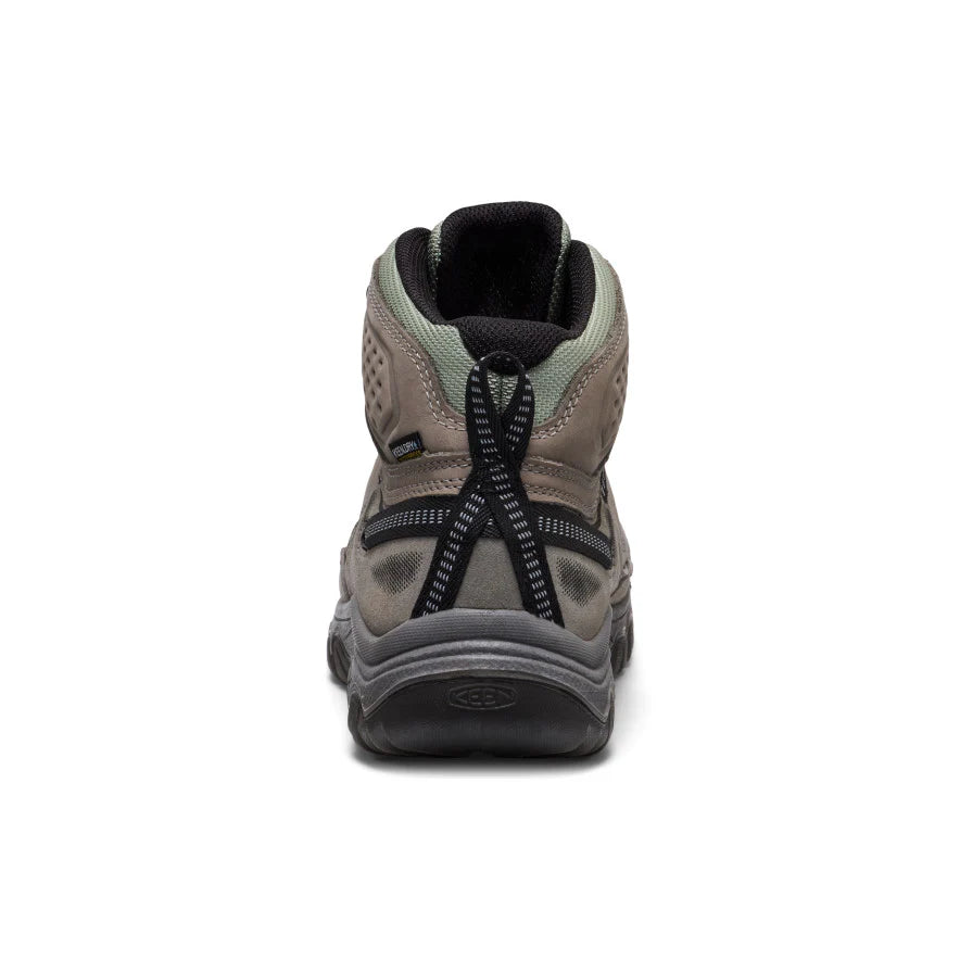 Women's Keen Targhee IV Waterproof Hiking Boot - Steel Gray/Lily Pad
