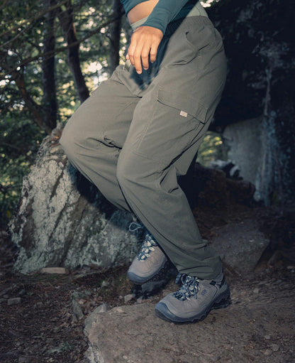 Women's Keen Targhee IV Waterproof Hiking Boot - Steel Gray/Lily Pad